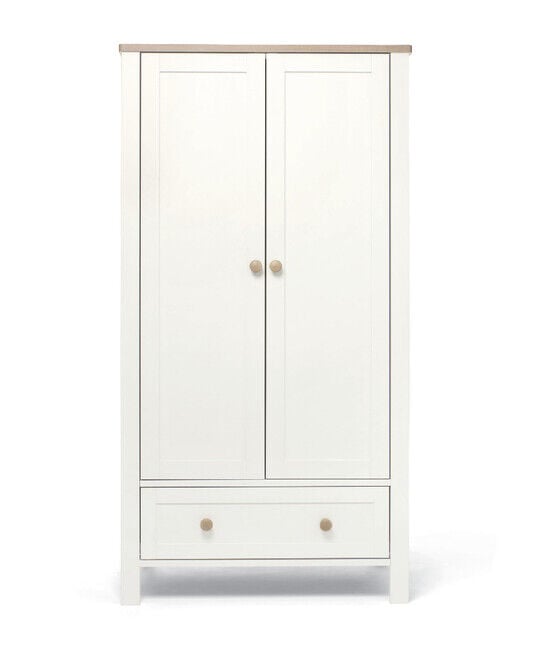 Wedmore Wardrobe - White/Natural