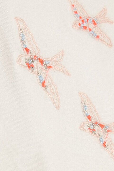 Embroidered Bird T-Shirt & Tutu Set image number 4