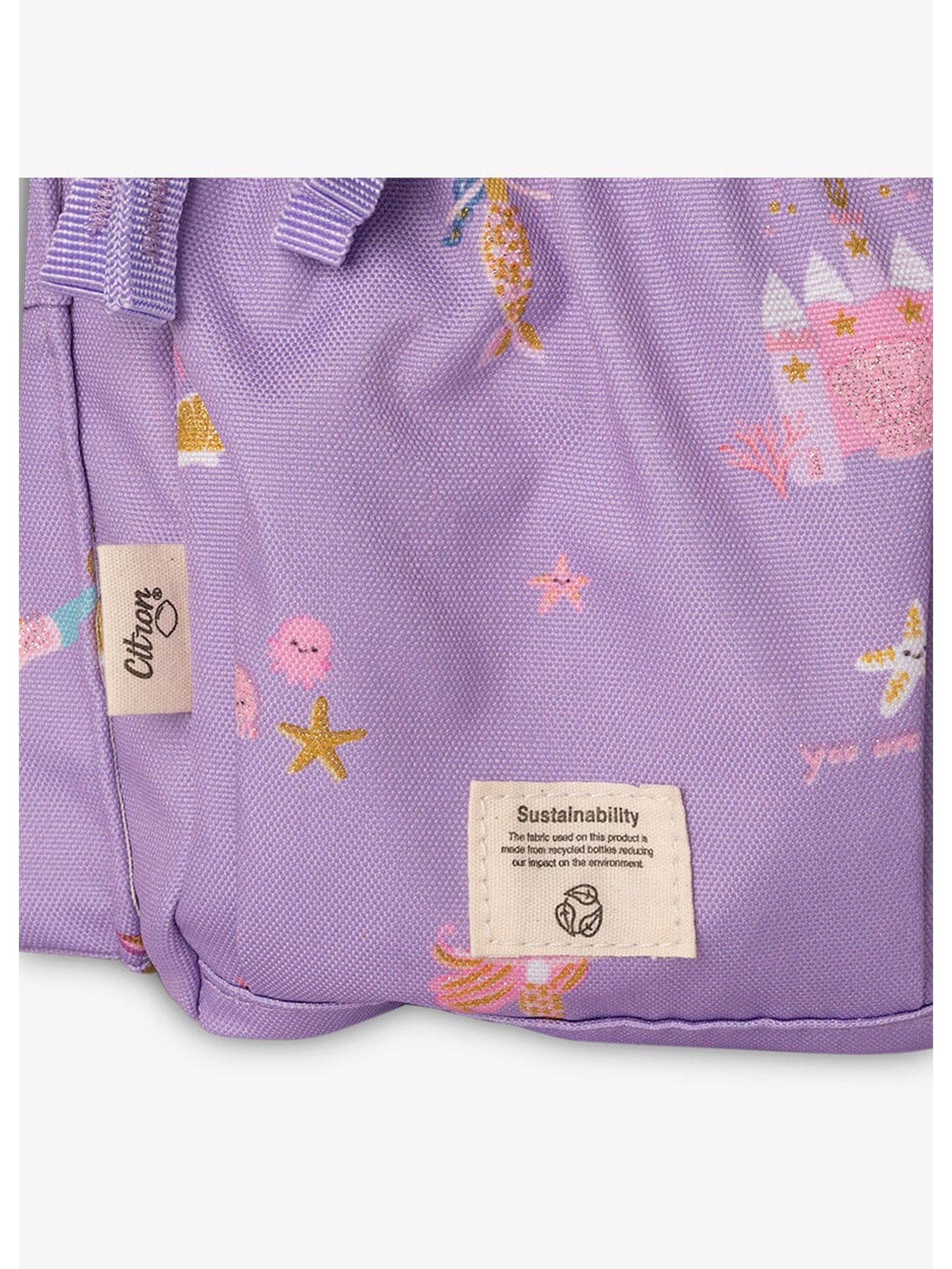 Citron Medium Backpack  - Mermaid image number 4