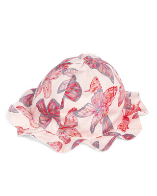 Butterfly Print Hat