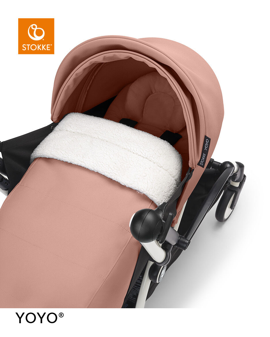 Stokke YOYO3 Black Frame with 0+ Newborn Pack Ginger image number 3