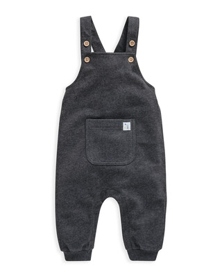 Charcoal Jersey Dungaree
