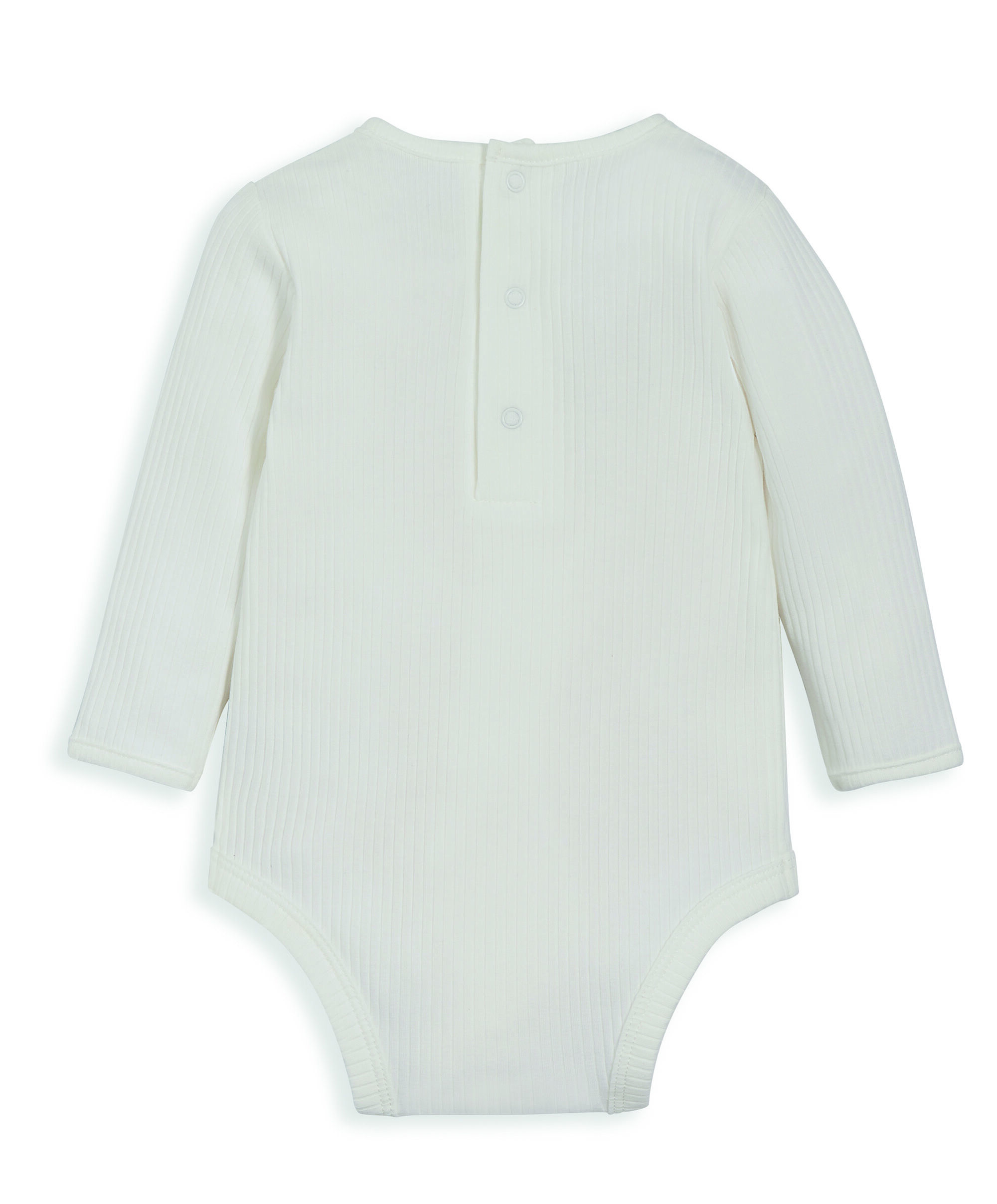 Basics White Bodysuit image number 3