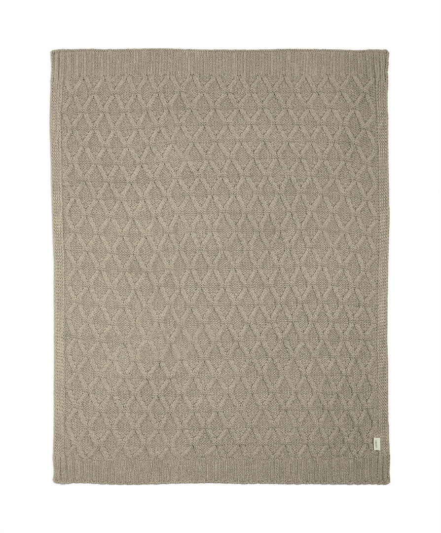 Welcome to the World Seedling Knitted Blanket - Diamond image number 2