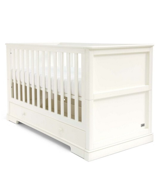 Oxford Cot/Toddler Bed - White image number 5