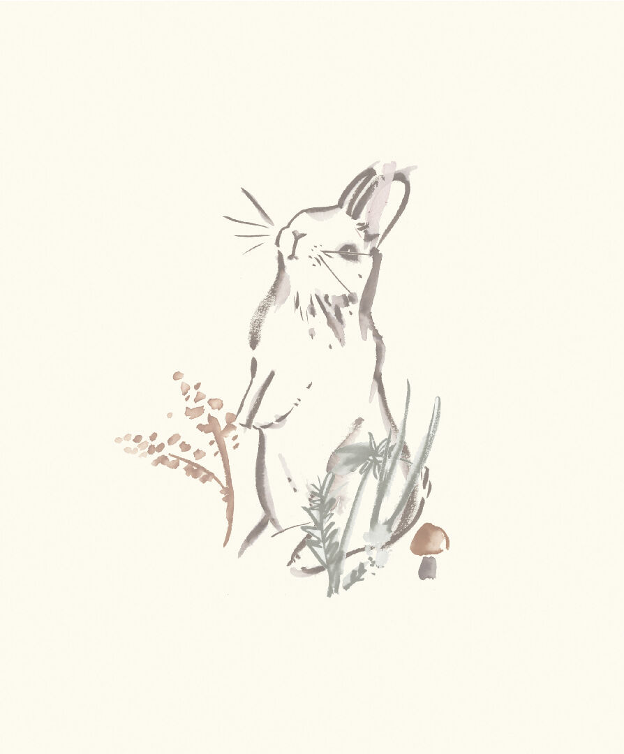 Hanging Wall Art - Bunny image number 2