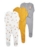 Tiger Jersey Sleepsuits - 3 Pack image number 1