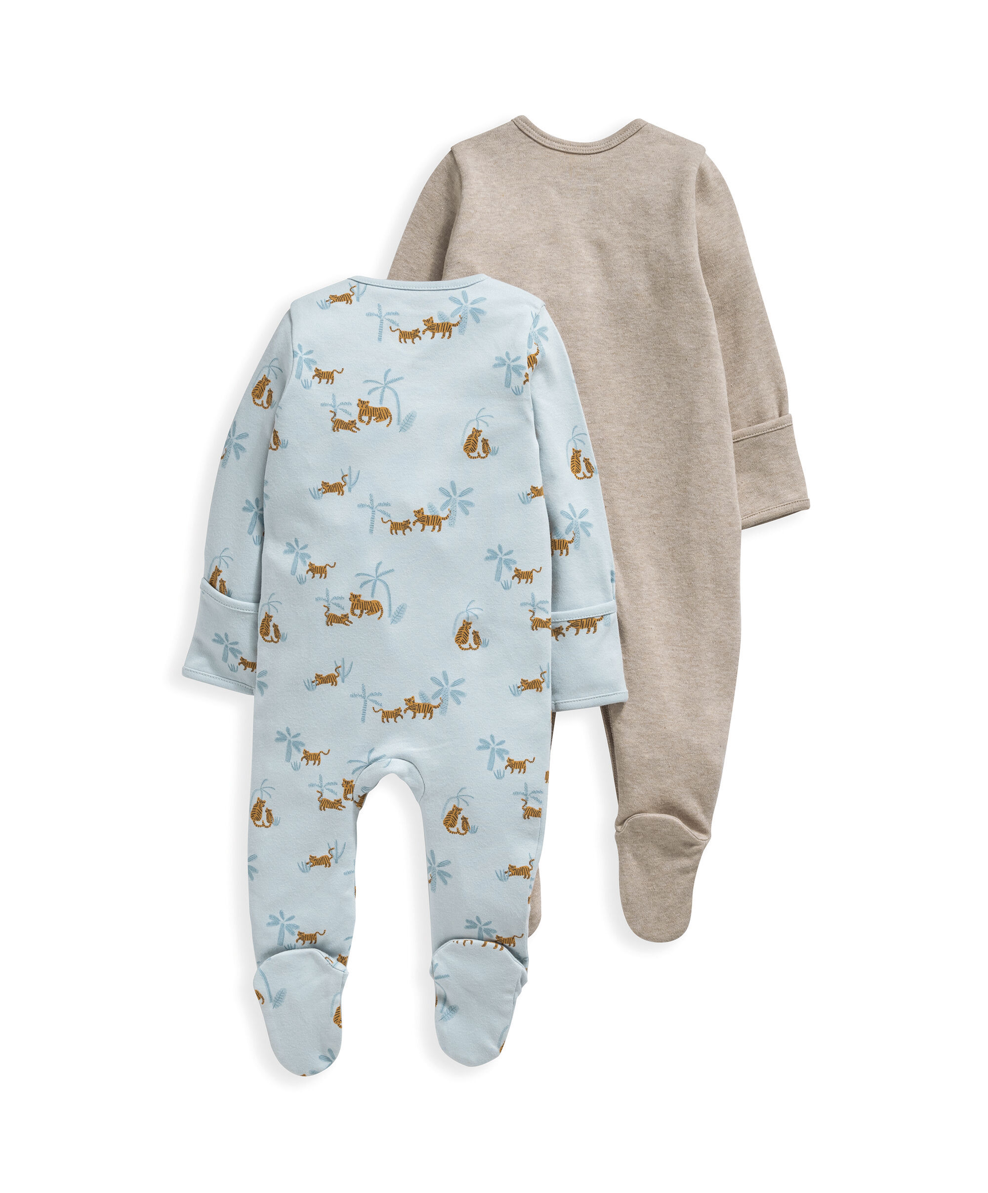 2 Pack Tiger Talk Sleepsuits image number 3