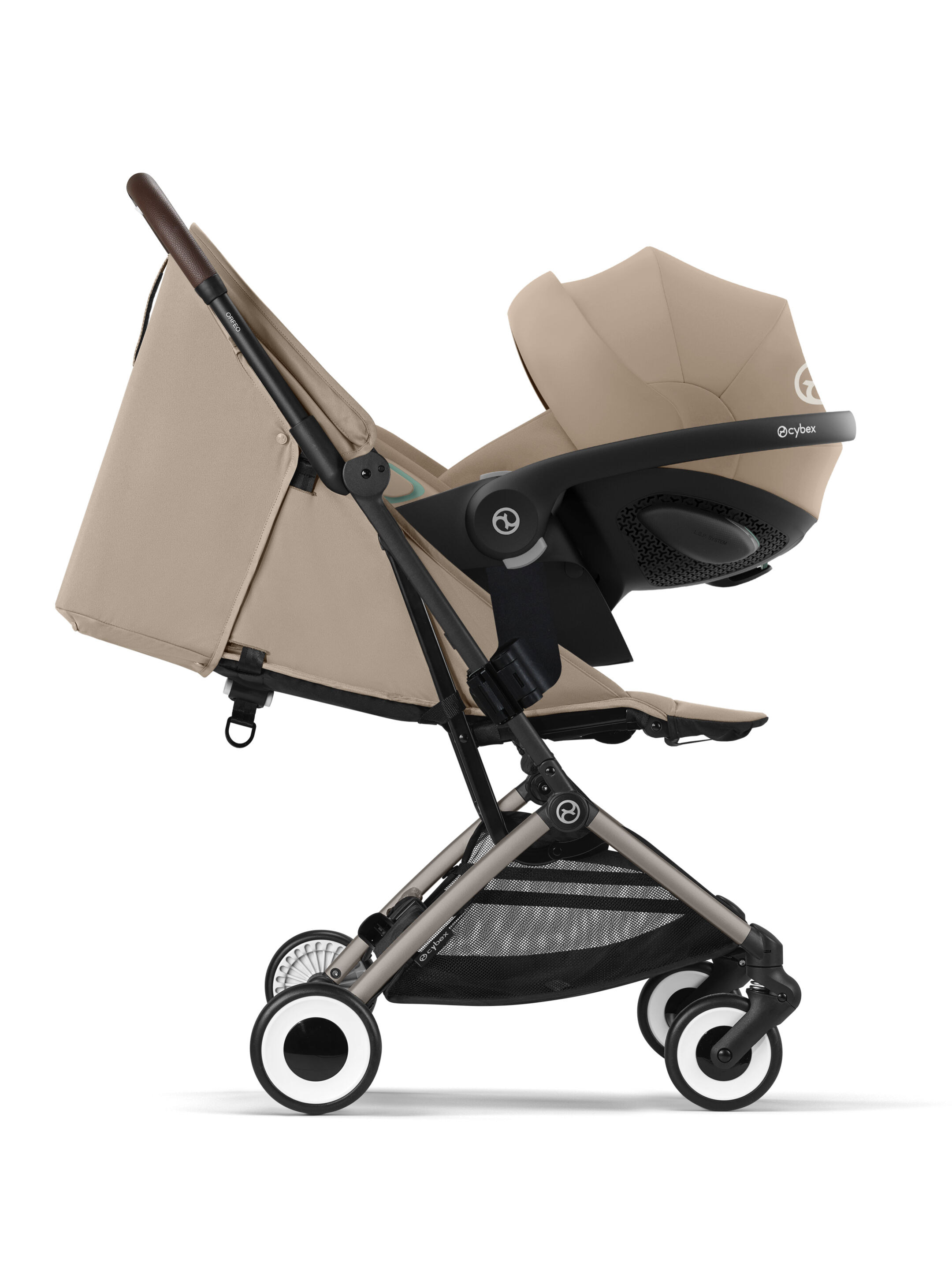 Cybex Cloud G i-Size Plus Infant Car Seat - Almond Beige (from Birth to 2 Years/13 kg approx) image number 5