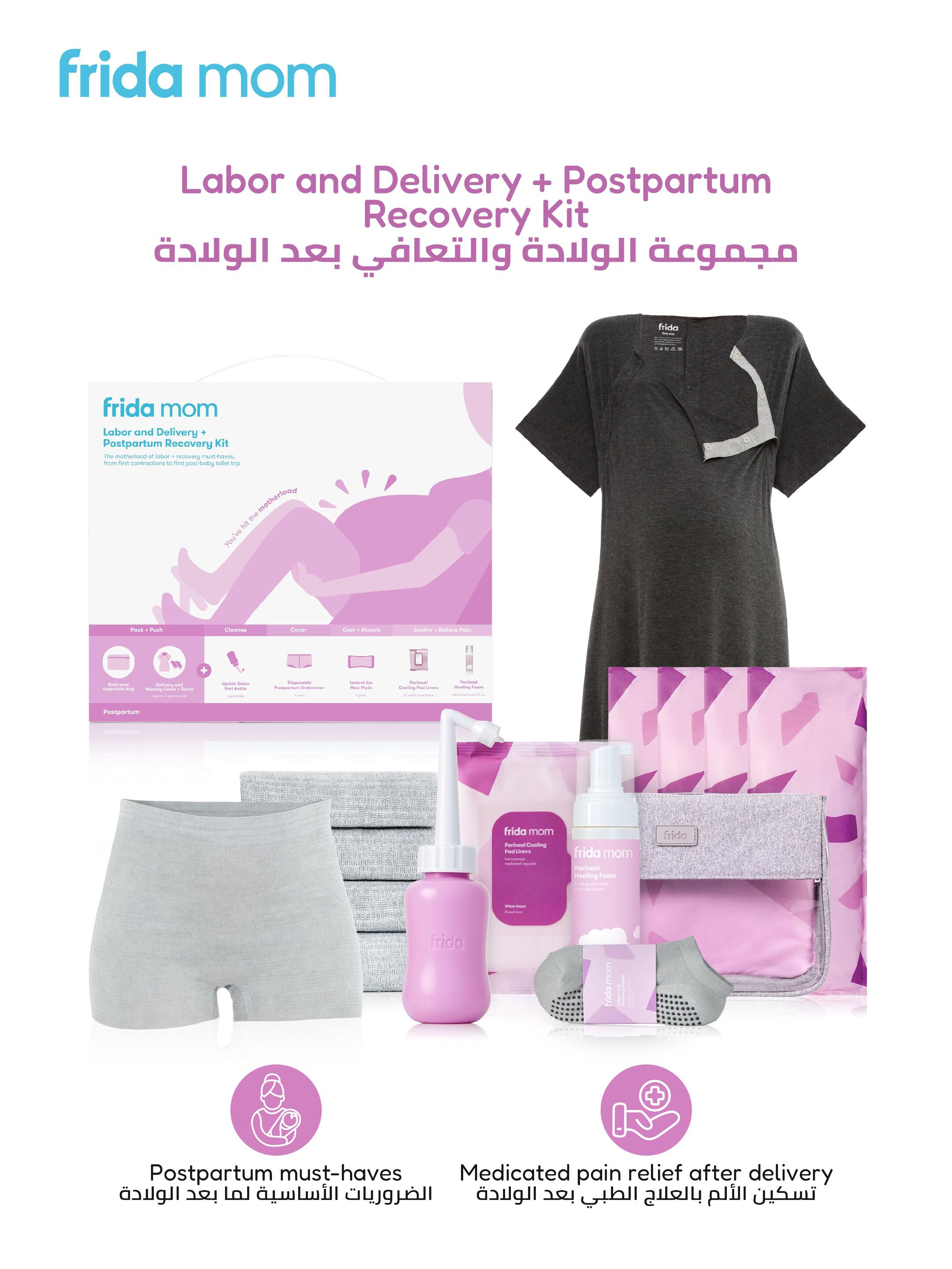 Frida Mom Labor, Delivery & Postpartum Recovery Kit