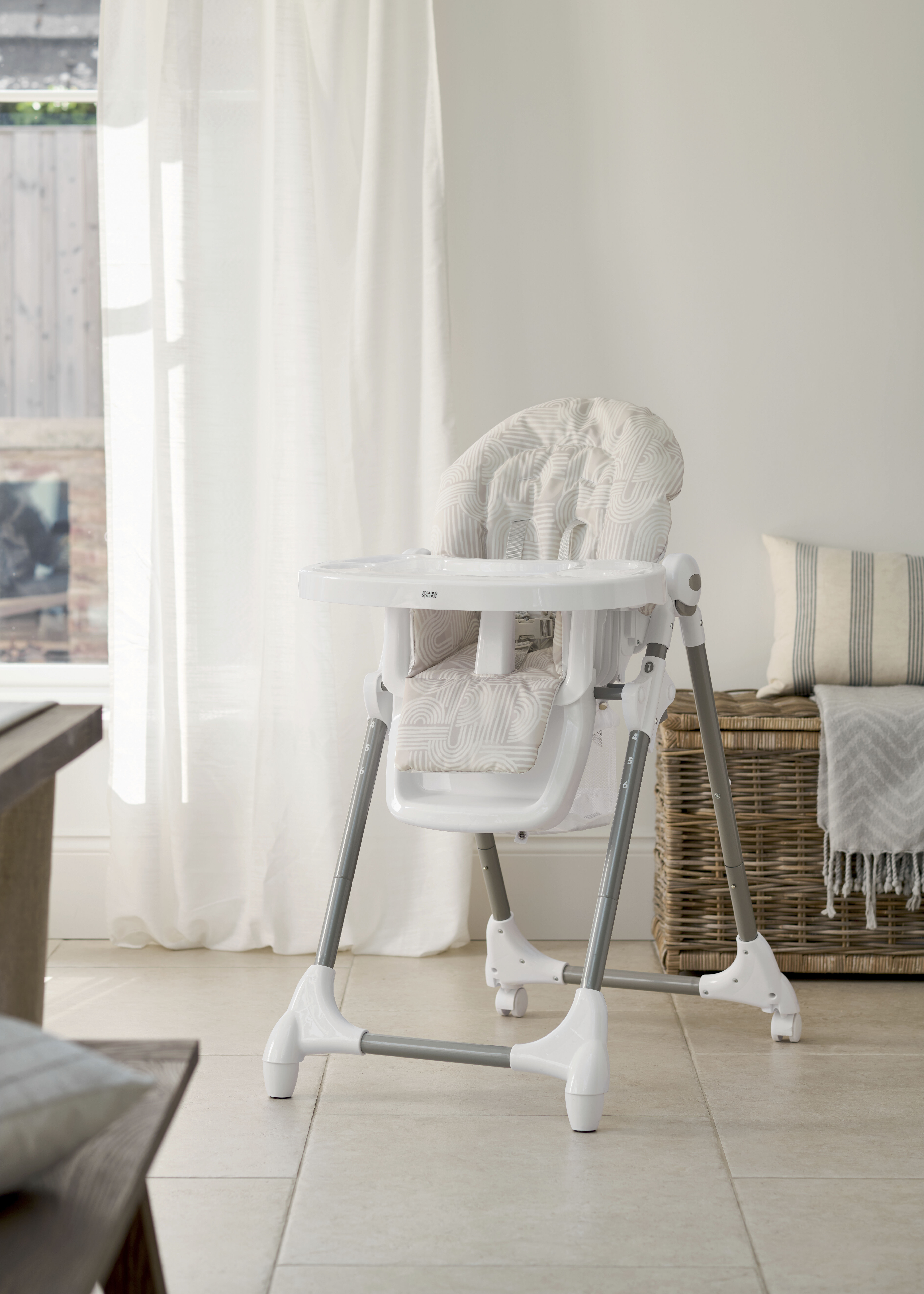 Snax Highchair - Woven Natural