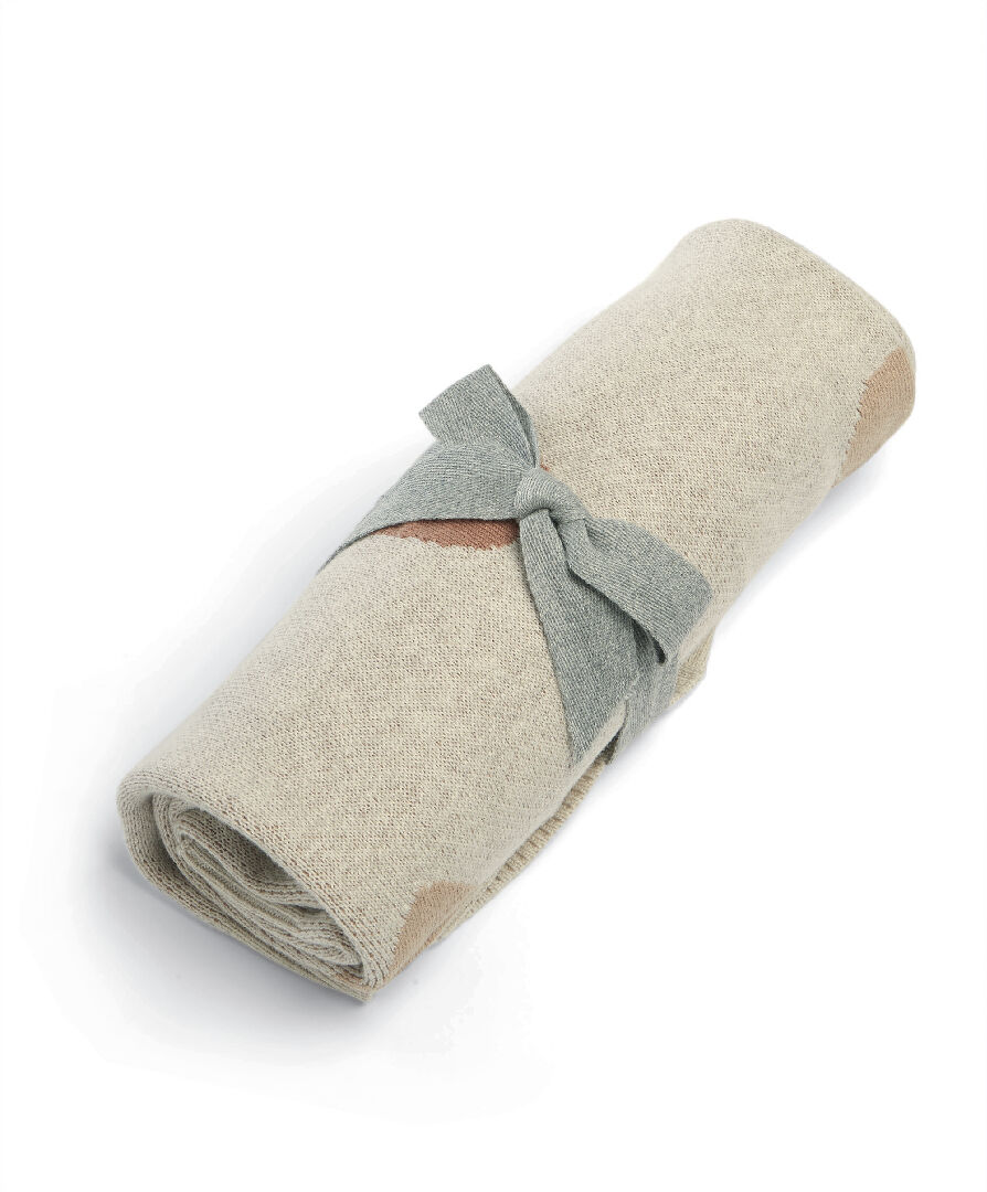 Welcome to the World Seedling Knitted Blanket - Fruit