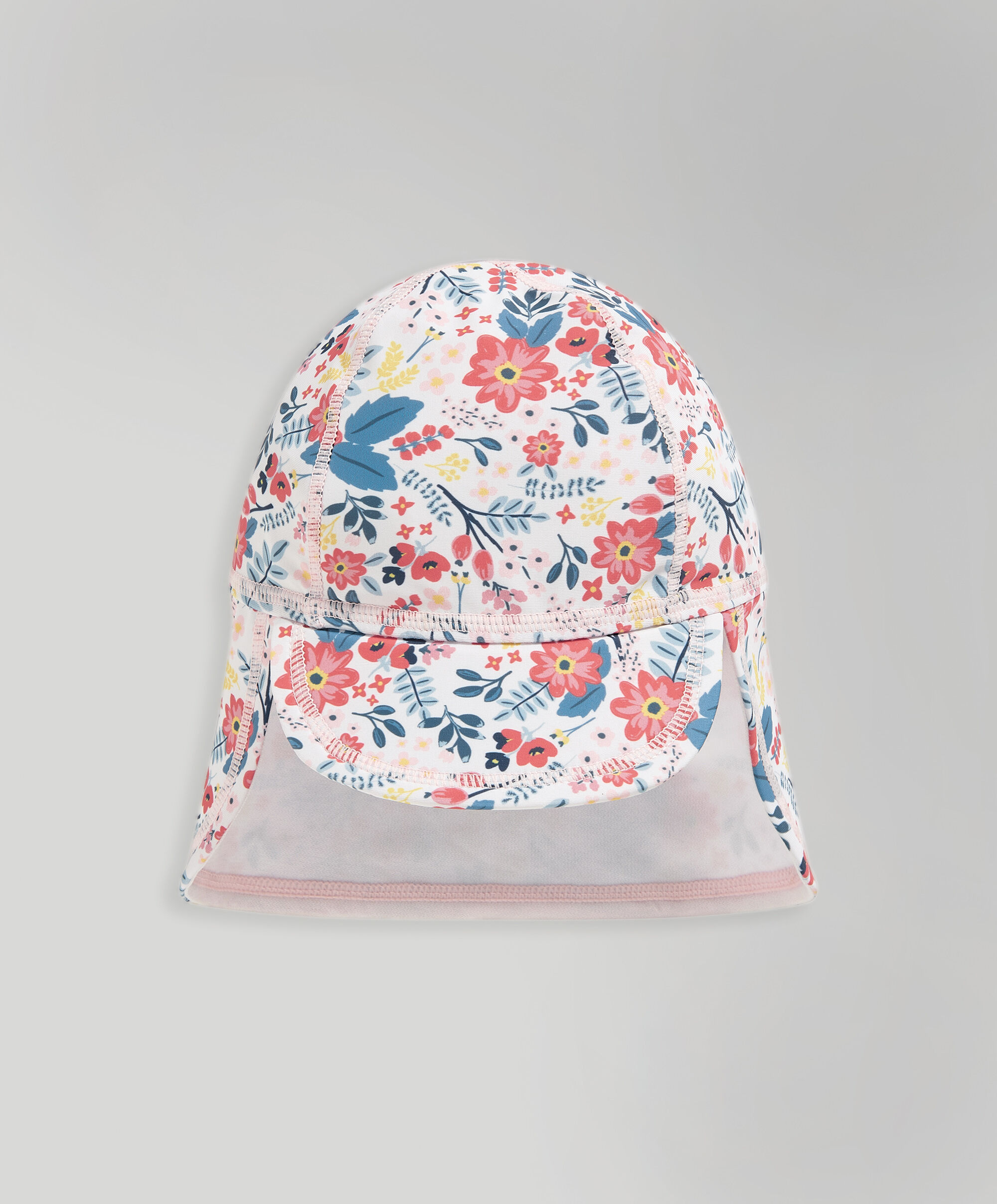 Flower Print Swim Hat