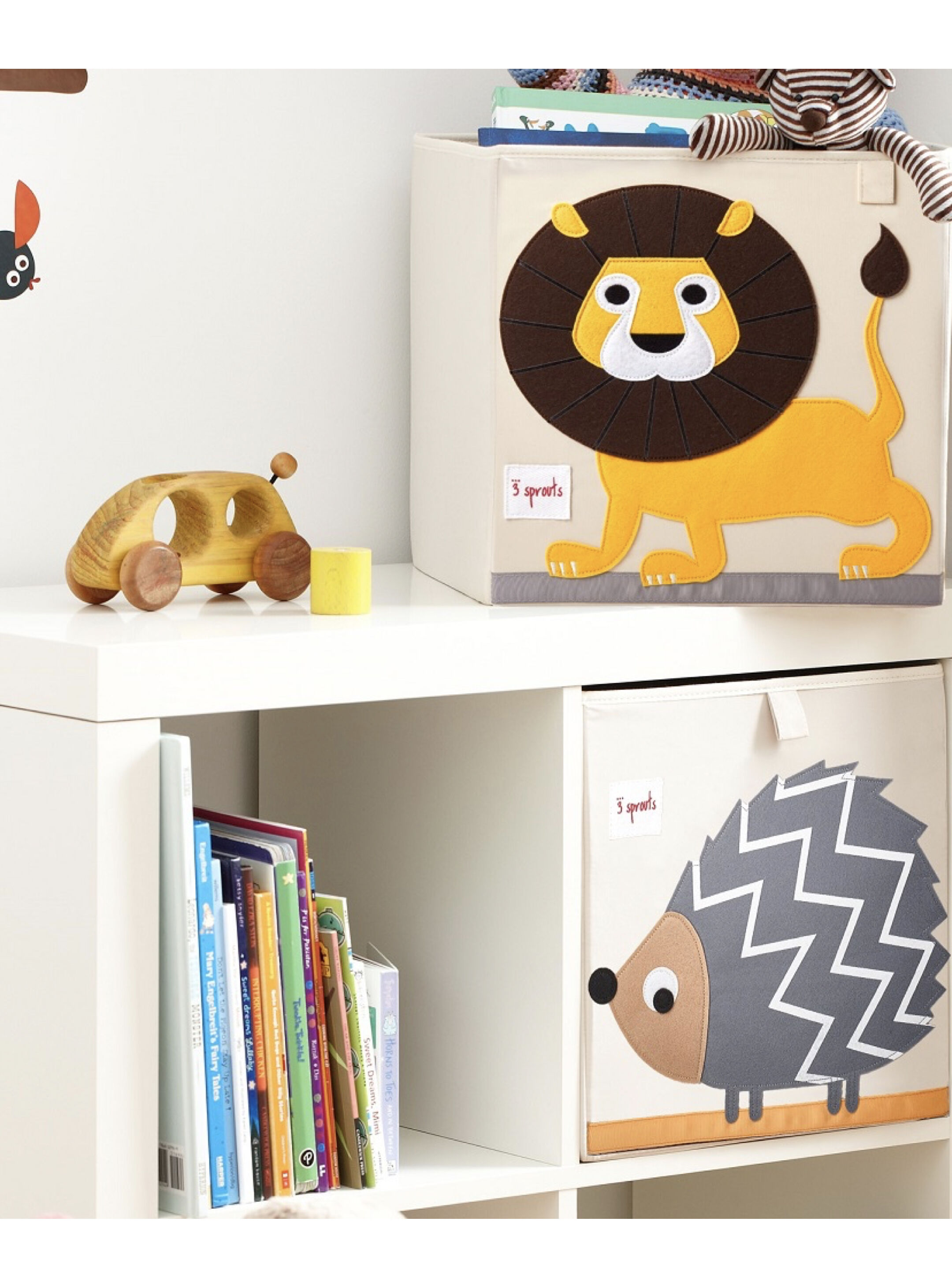 3 Sprouts Storage Box - Lion image number 2
