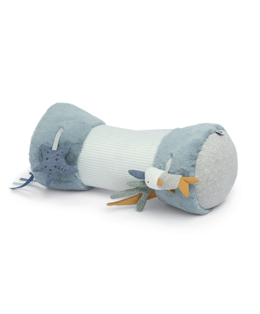 Welcome to the World Under the Sea Tummy Time Roll - Blue image number 6