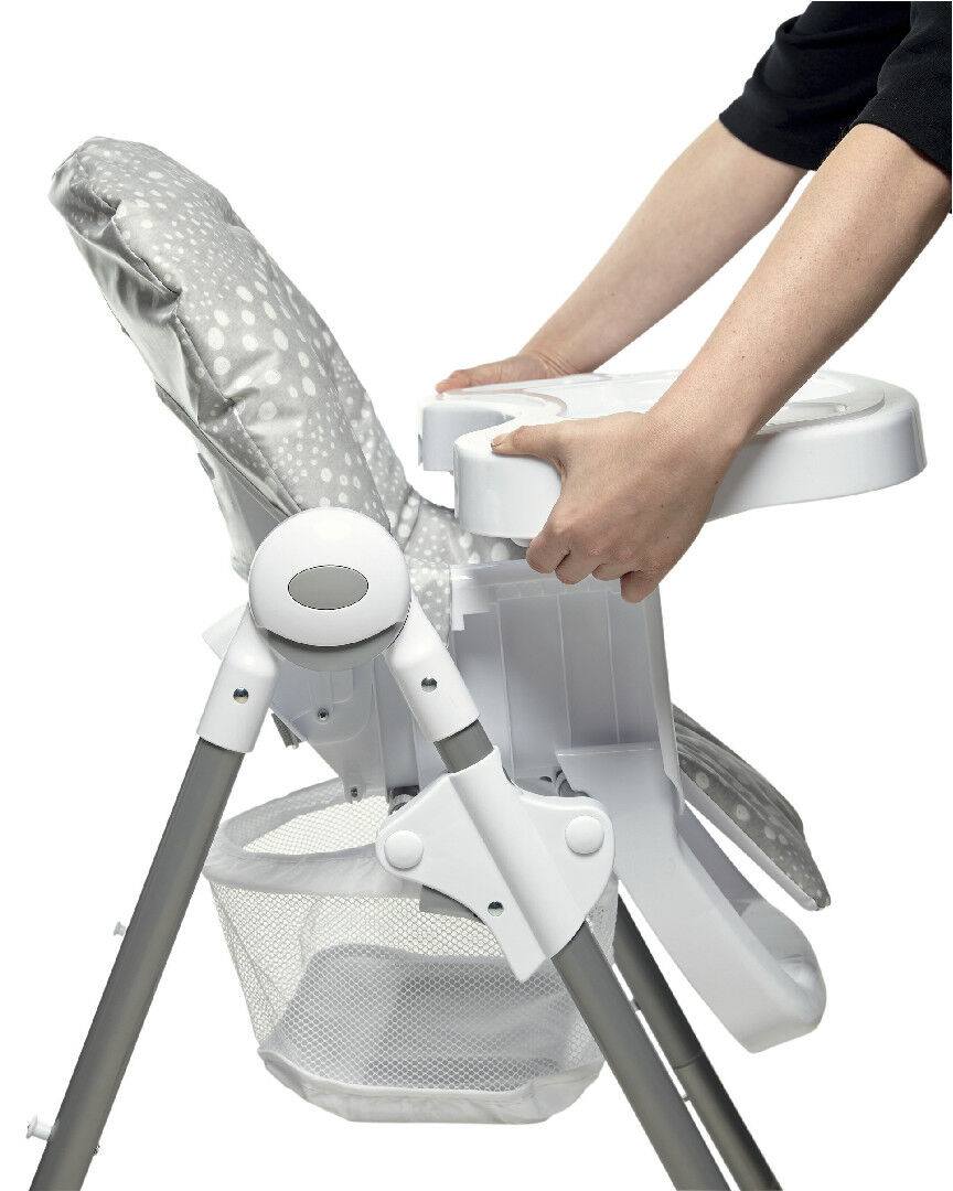 Snax Highchair - Grey Spot image number 6