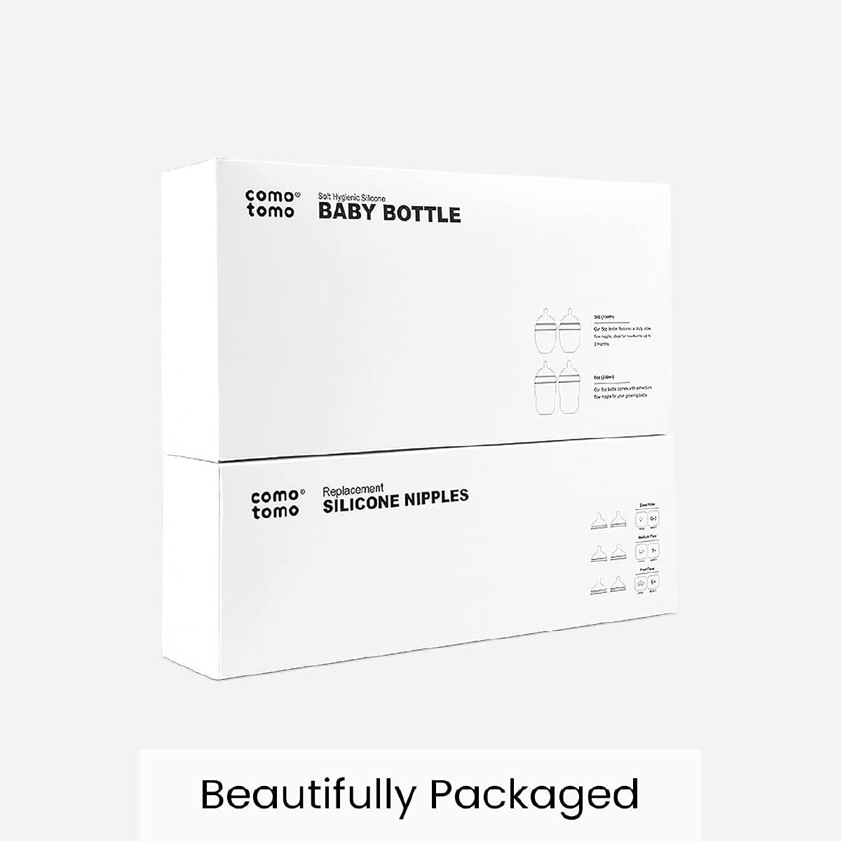 Comotomo Baby Feeding Bottle Bundle Green image number 8