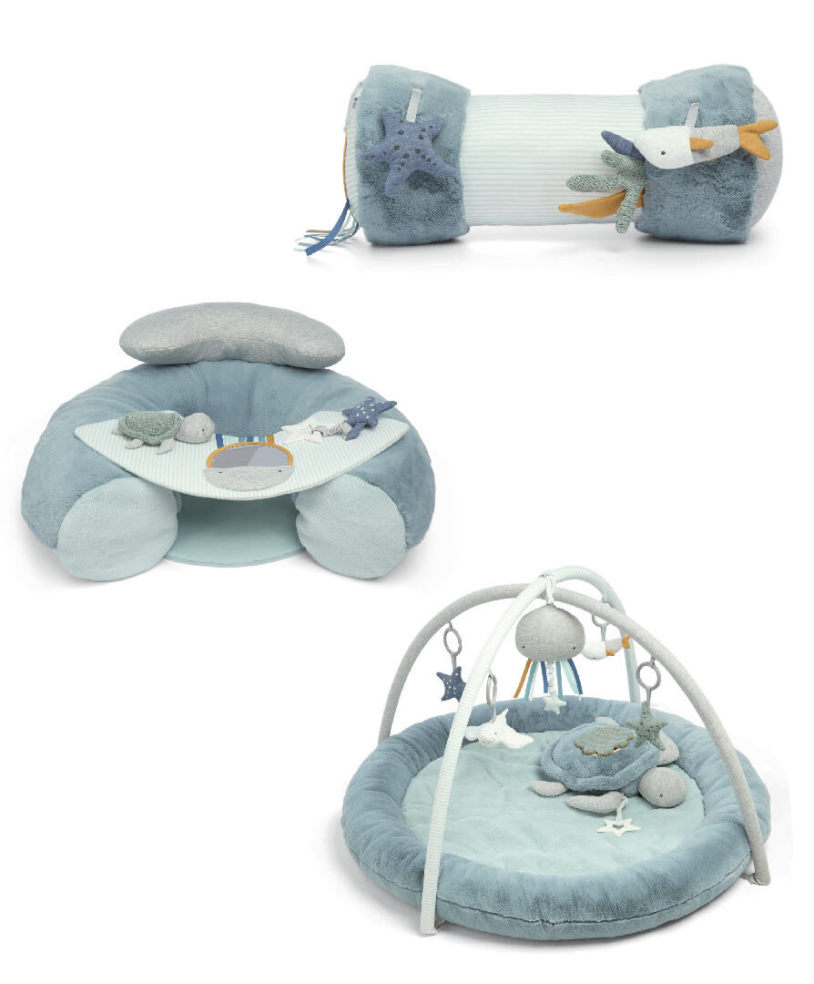 Welcome to the World 3 Piece Bunny Playmat Bundle - Pink