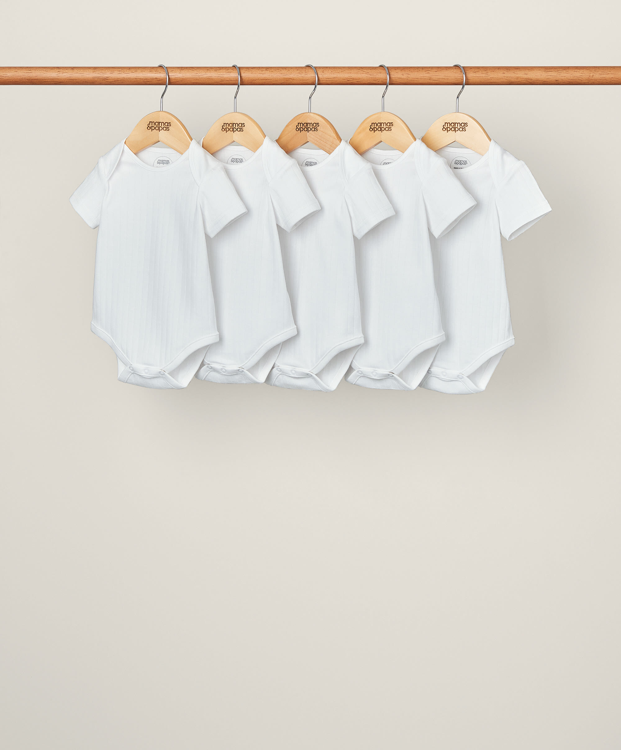 Welcome to the World Bodysuits (Pack of 5) - White image number 1