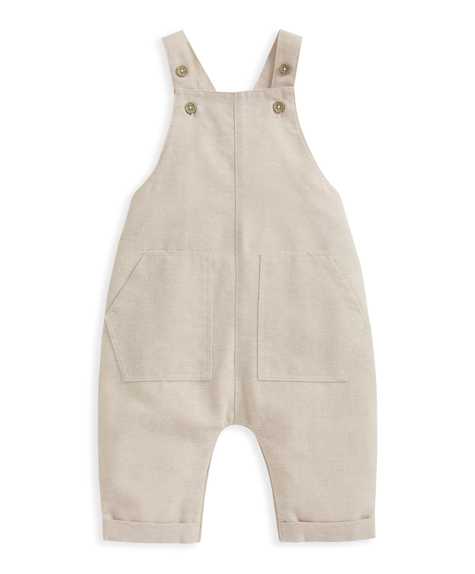 Stripe Shirt &amp; Dungaree - 2 Piece Set image number 5