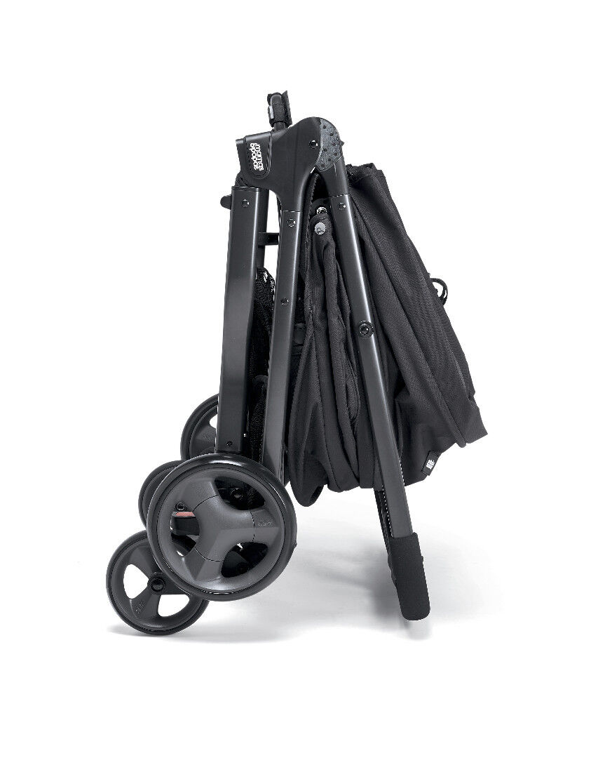 Armadillo Twin Folding Pushchair Black Jack