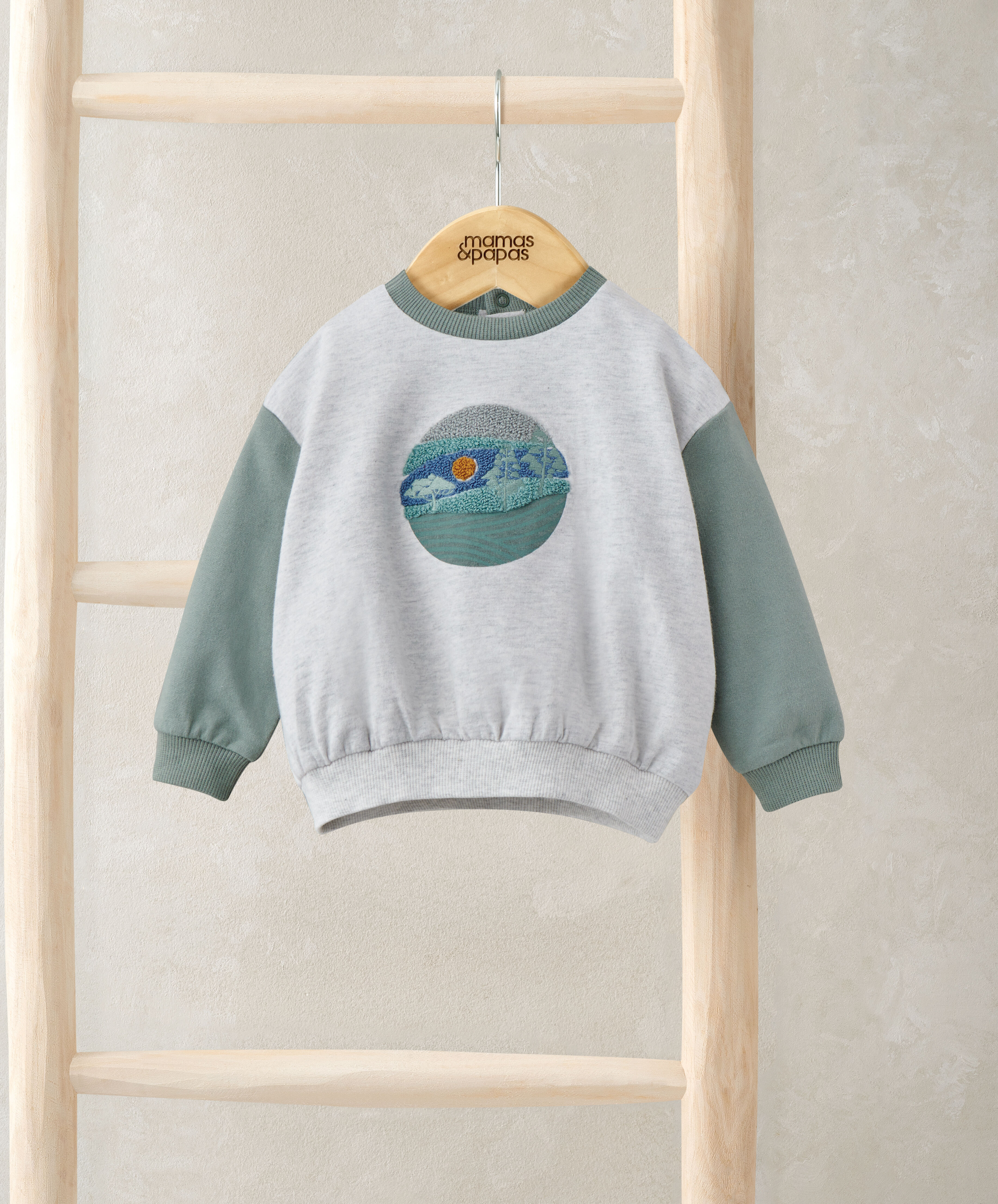 Placement Sweatshirt - Blue image number 1