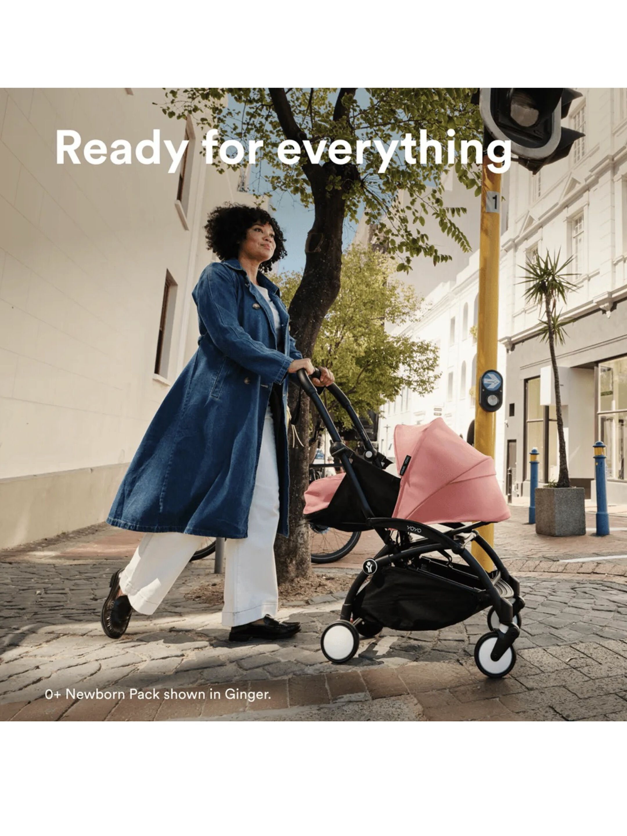 Stokke YOYO3 Full Stroller with White Frame, 0+ Newborn and 6+ Color Pack - Aqua (3 pieces) image number 6