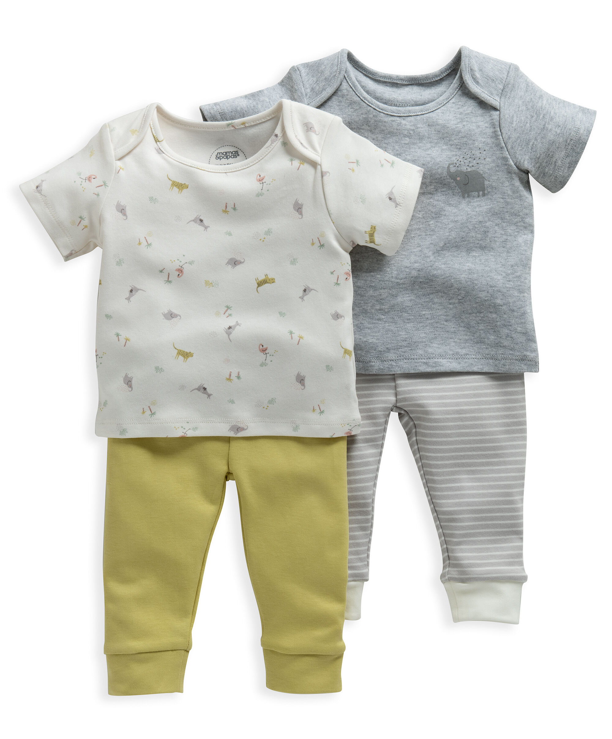 Safari Print Pyjamas 2 Pack image number 1