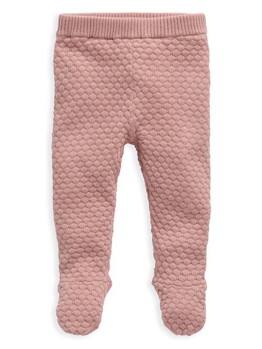 Pink Knitted 2 Piece Set image number 5