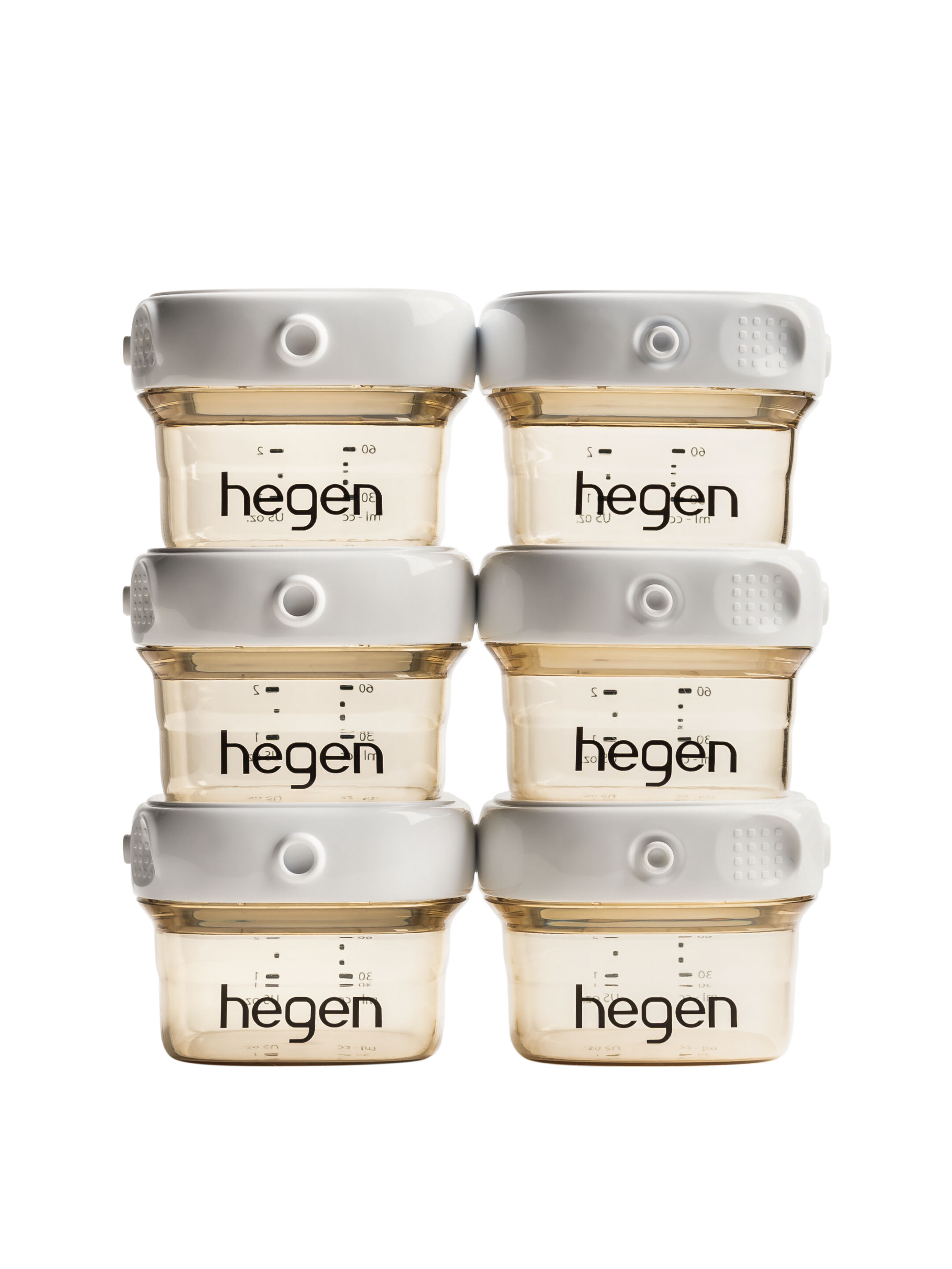 Hegen PCTO&trade; 60ml Breast Milk Storage PPSU (6-pack)