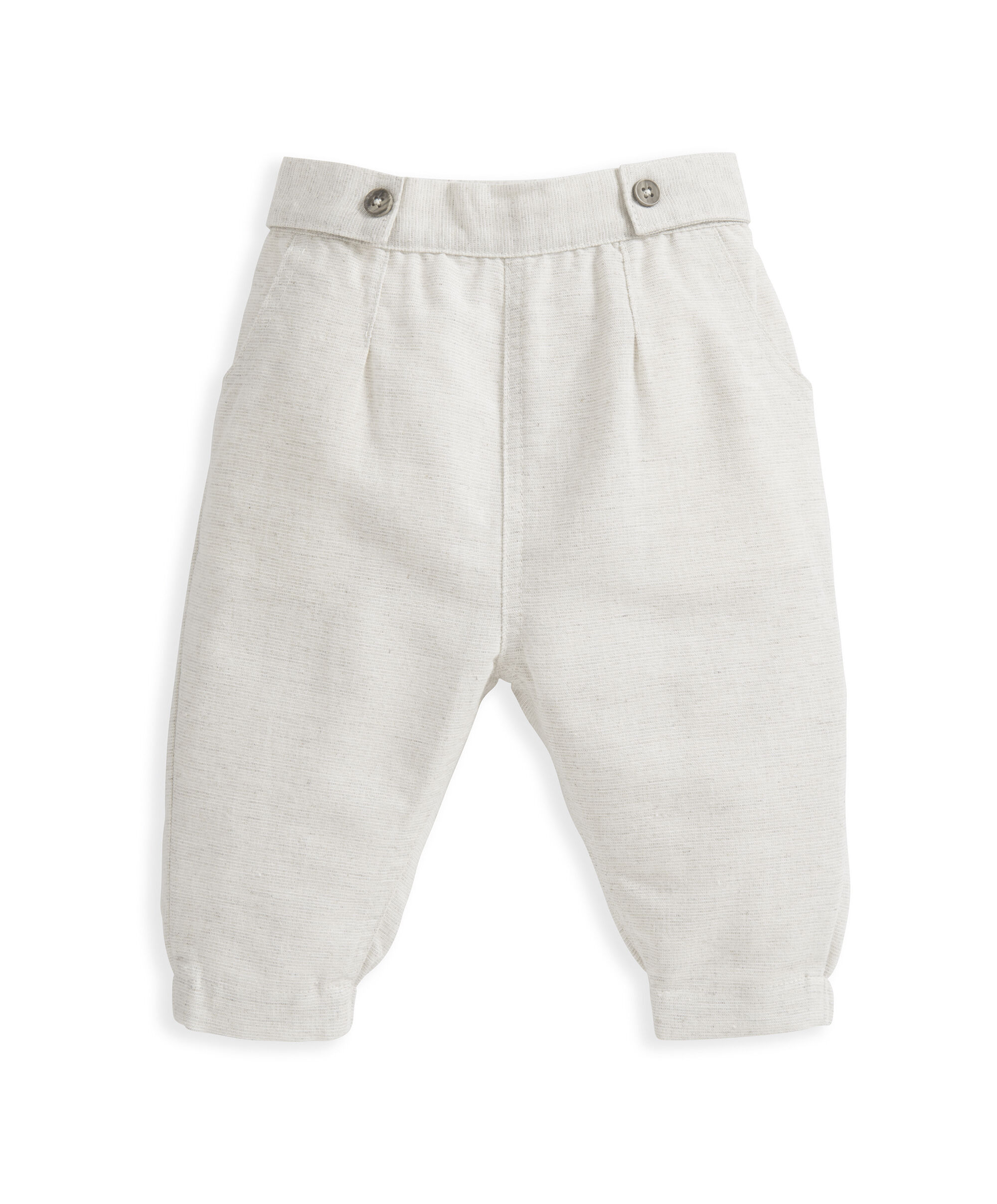 Stone Linen Trouser image number 2