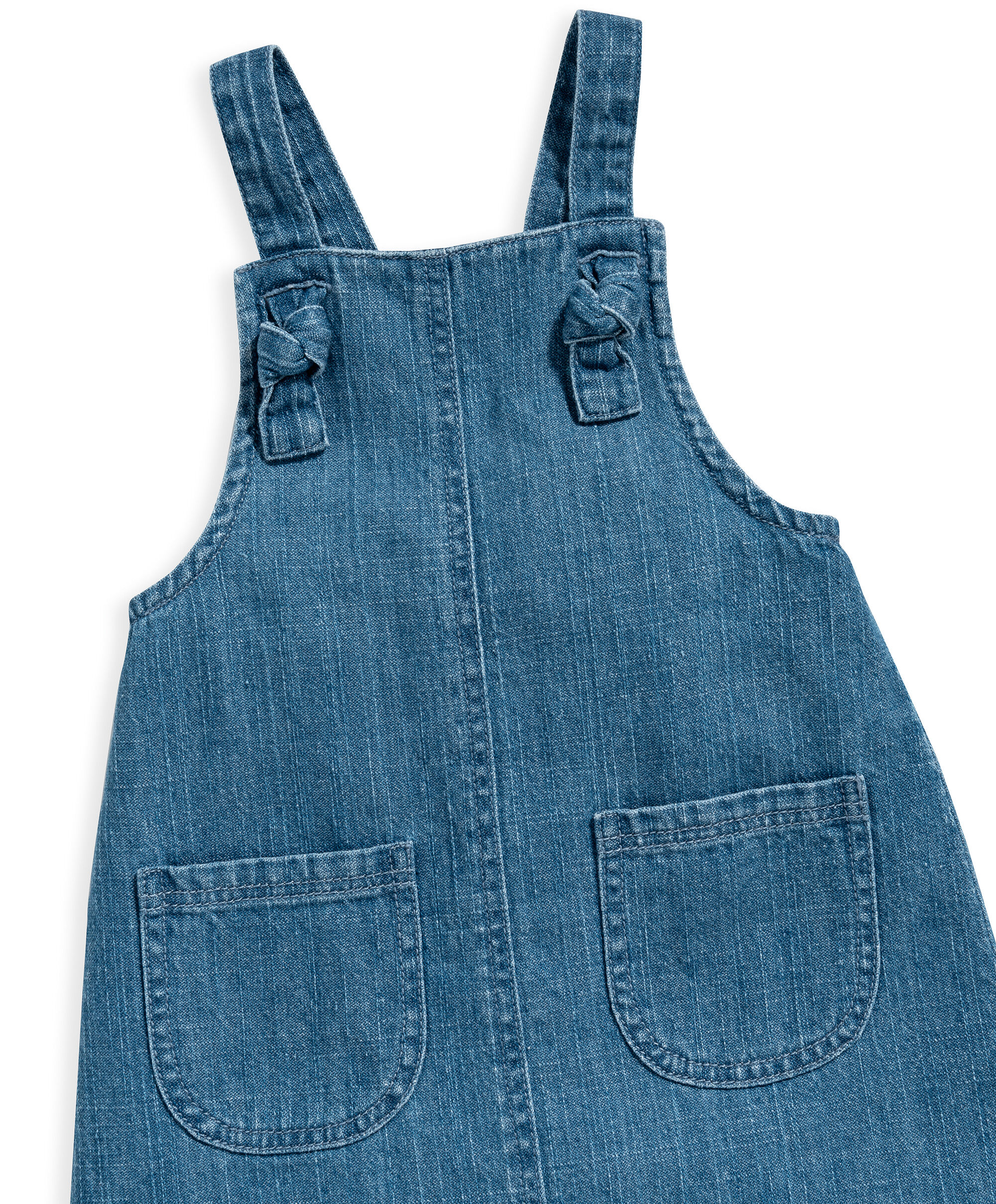 Denim Pinny Dress image number 3
