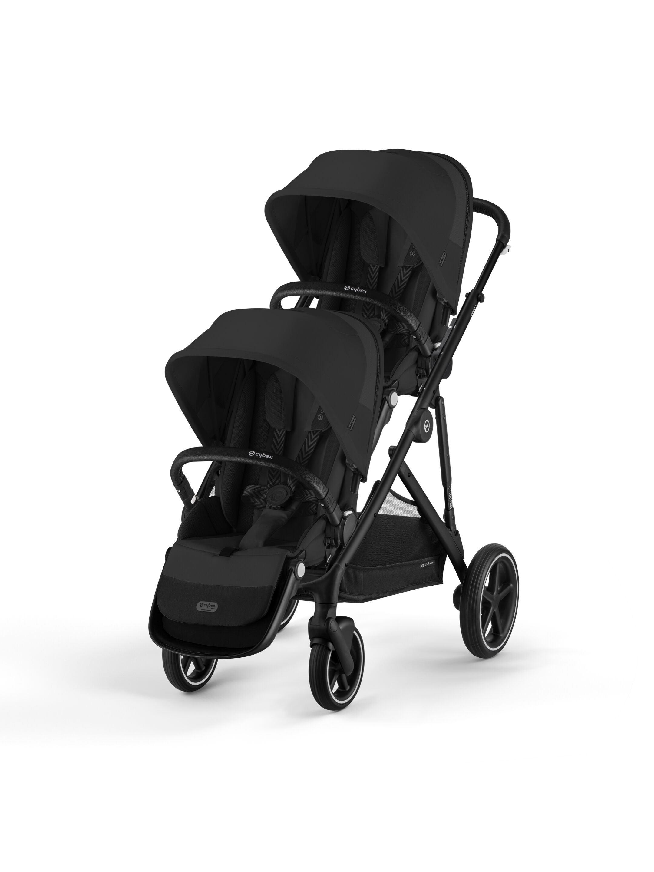 Cybex Gazelle S Stroller Frame with Seat Unit - Moon Black image number 6