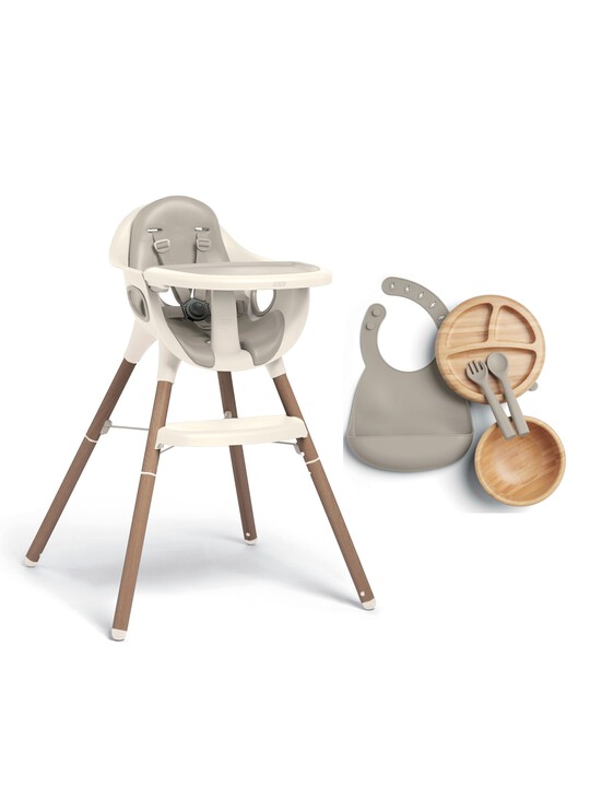 Buy Juice High Chair with bamboo meal kits Croissant Feeding