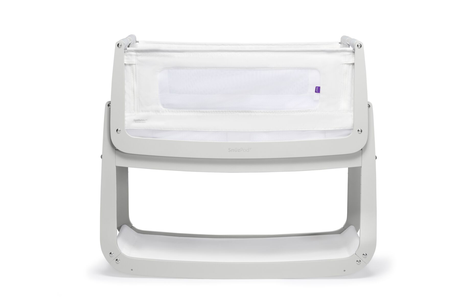 SnuzPod4 Bedside Crib - Haze Grey image number 2