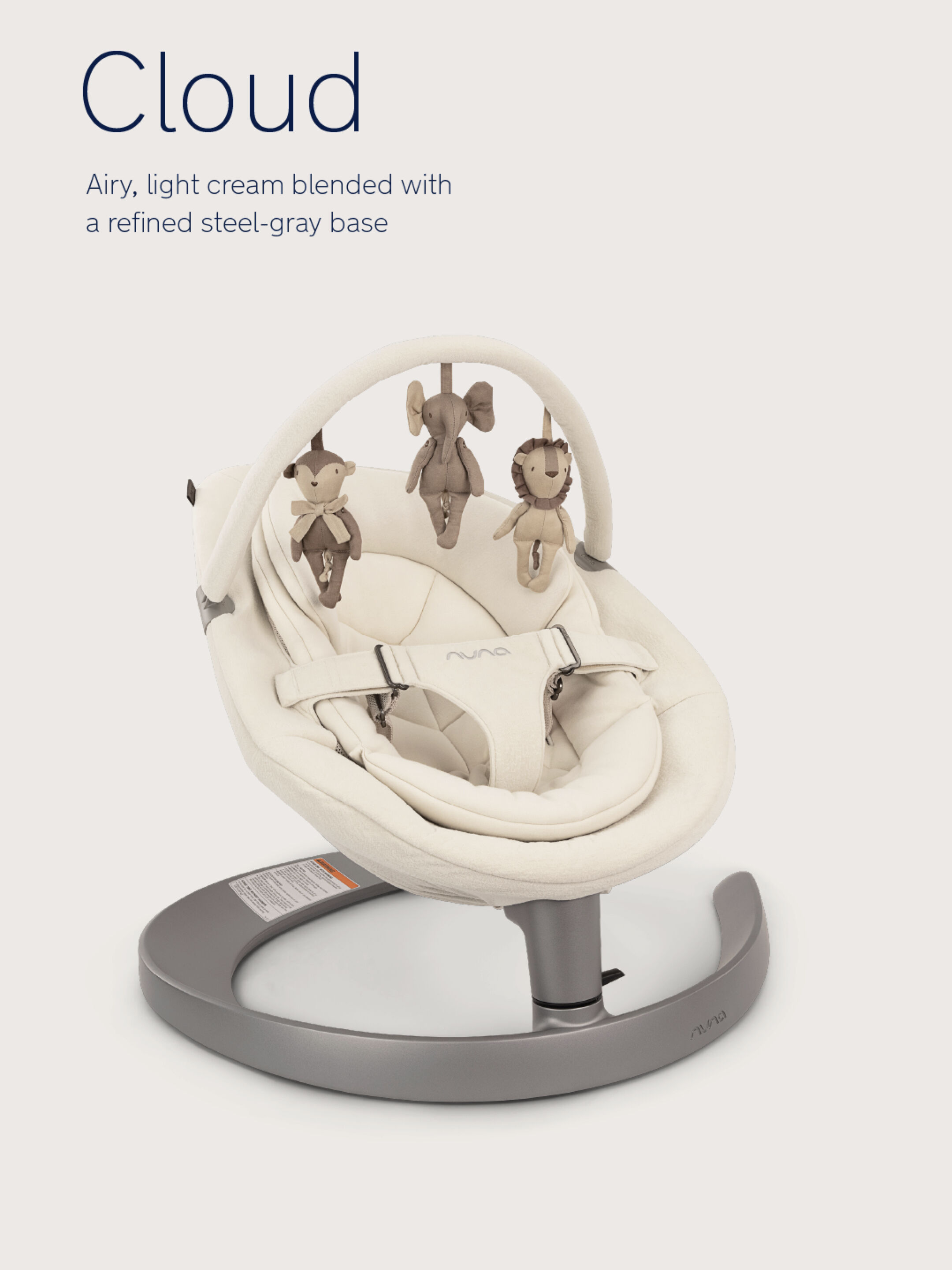 Nuna Leaf Grow Cloud Bouncer Seat image number 6