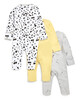 Dalmatian Jersey Sleepsuits - 3 Pack image number 2