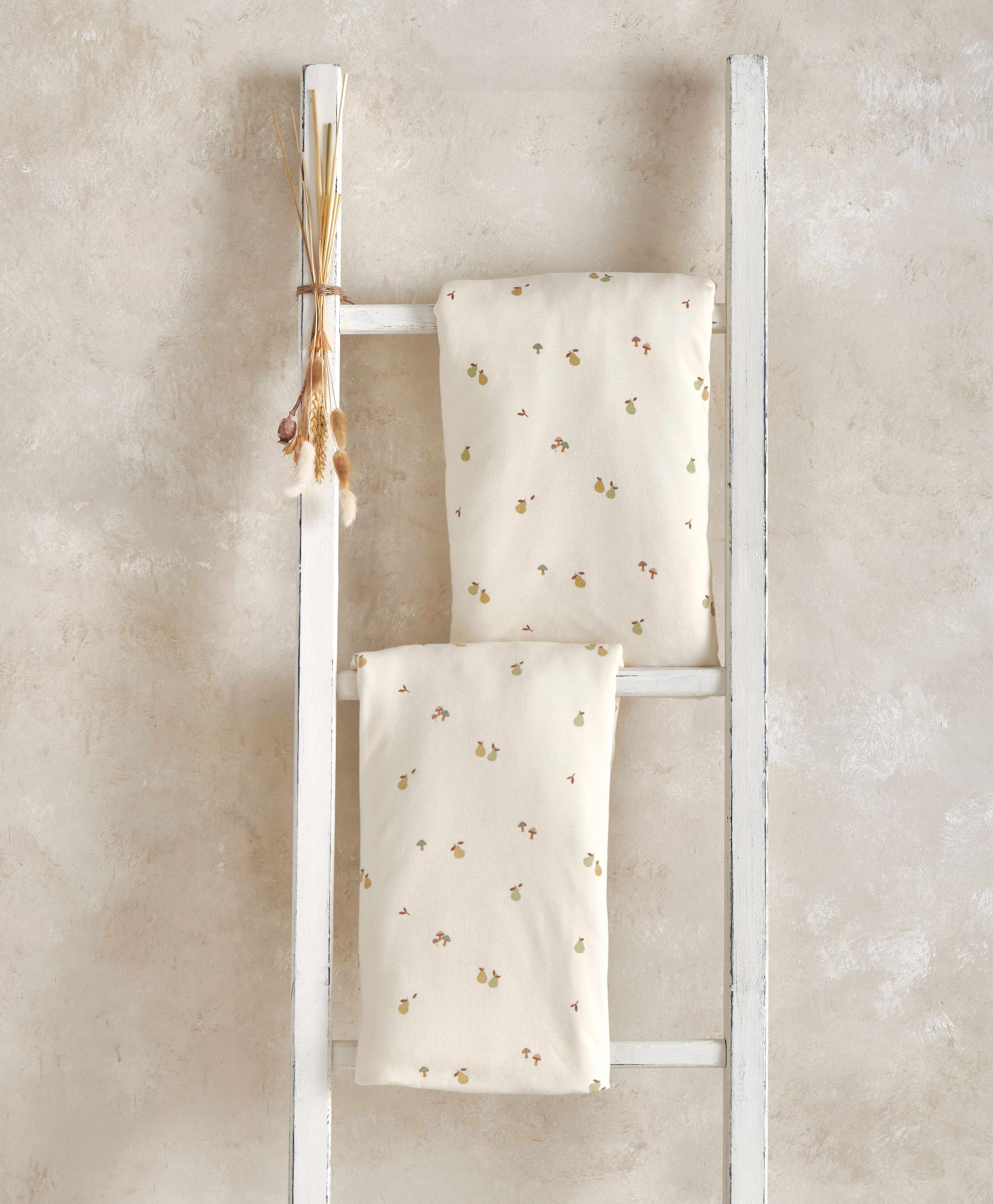 2 Cot/Bed Fitted Sheets - Orchard image number 1