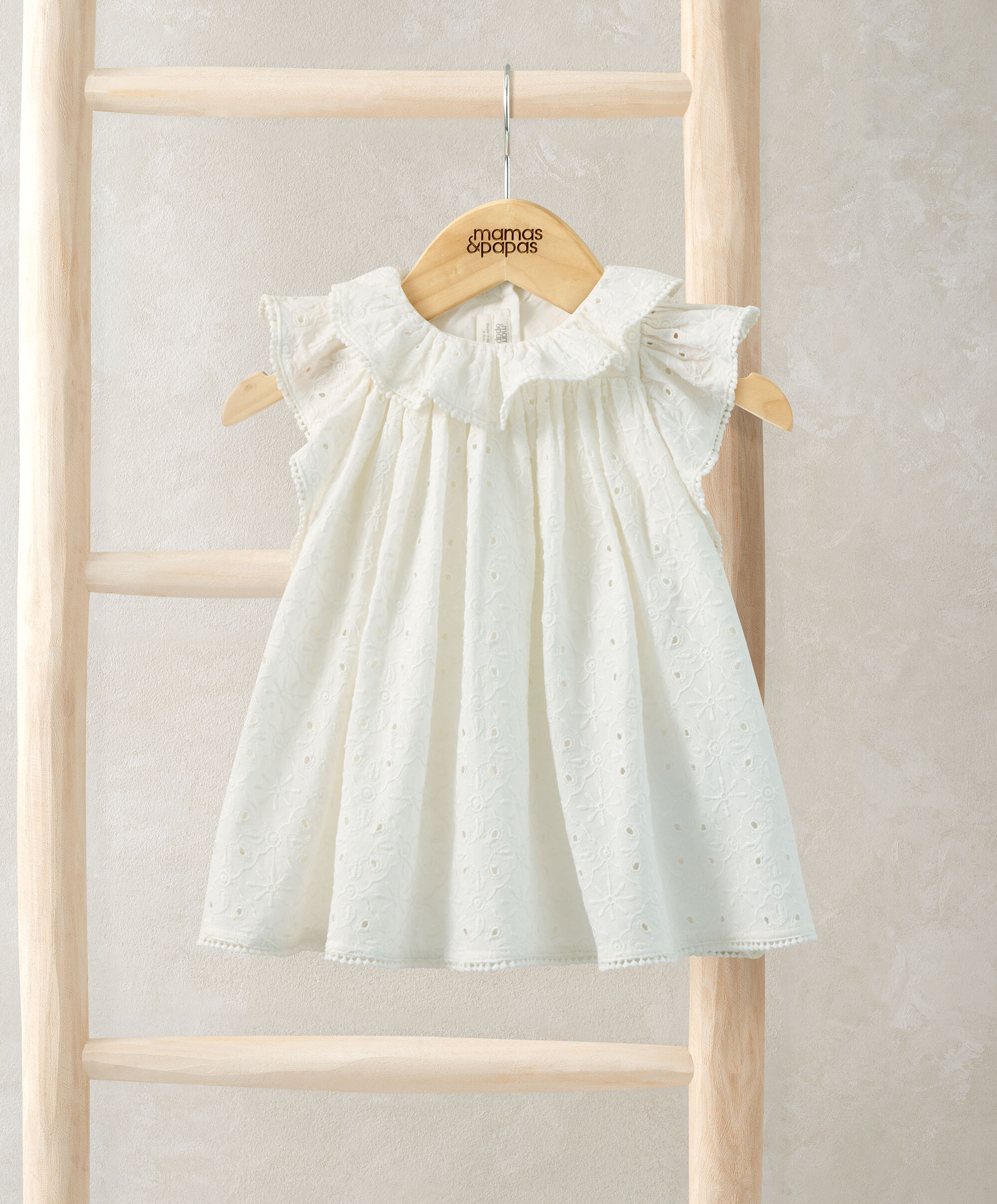 Broderie Dress Romper image number 1