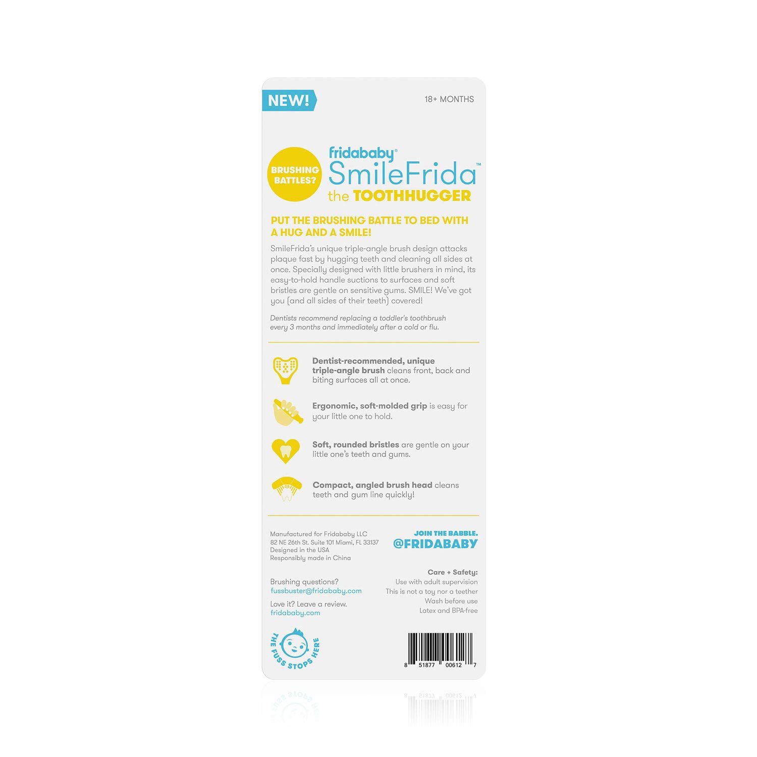 Smilefrida The Toothhugger - Pink image number 6