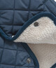 Navy Quilted Jacket image number 3