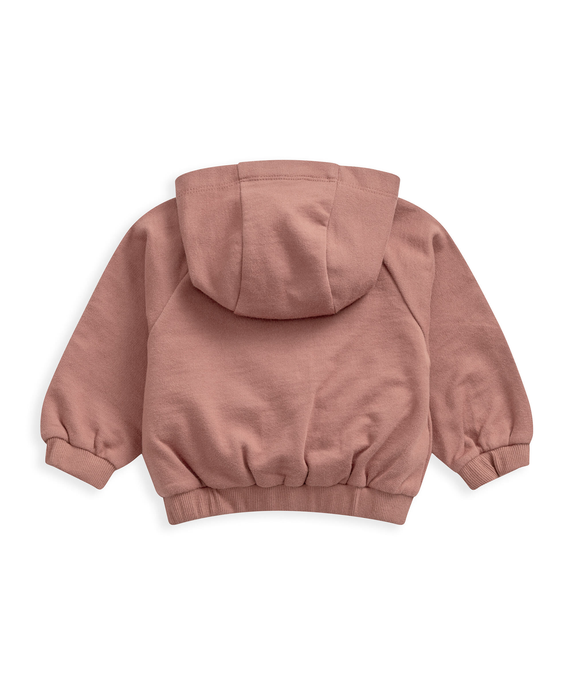 Rust Zip Hoody image number 3