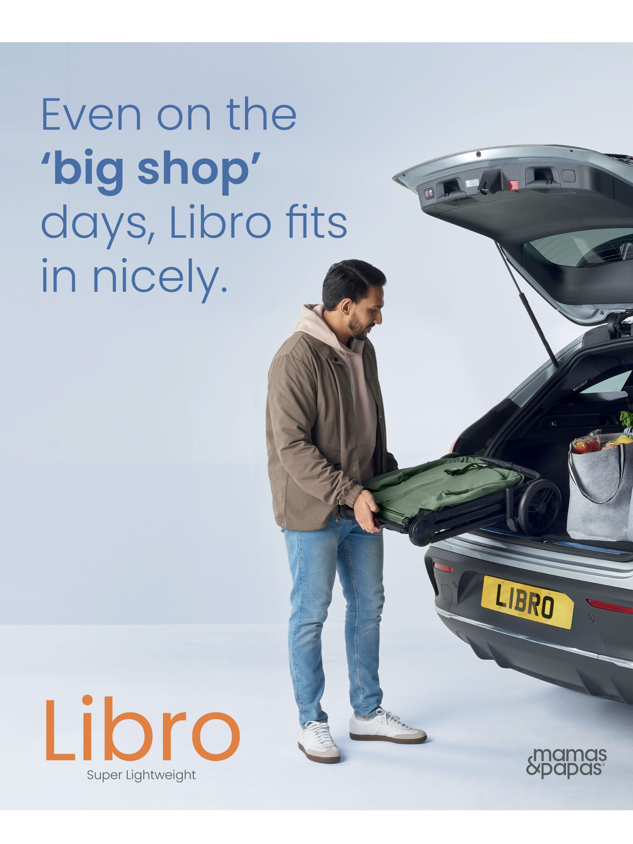 Libro Lightweight Stroller - Bay Green image number 2