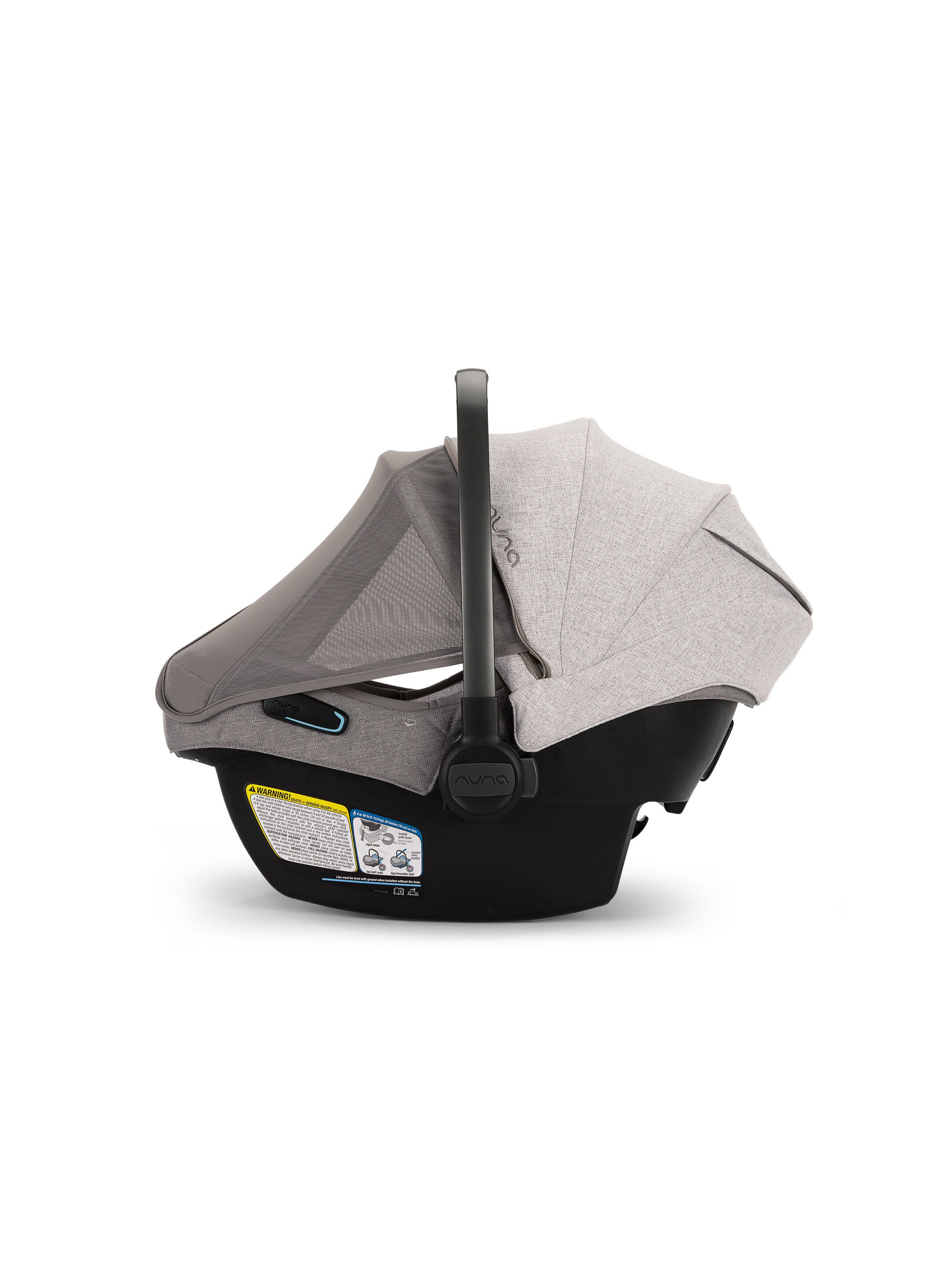 Nuna Pipa lite rx Infant Car Seat with PIPA Relx Base (Birth - 18 Months) - Grey image number 4