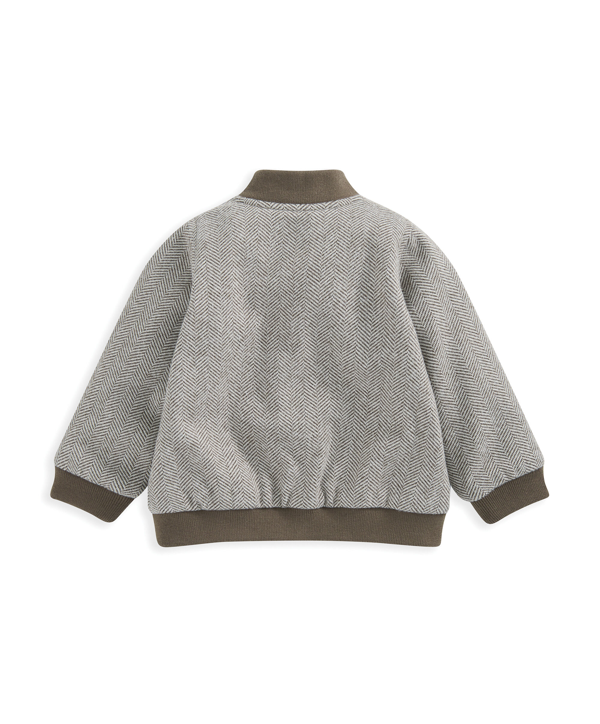 Herringbone Bomber Jacket image number 3