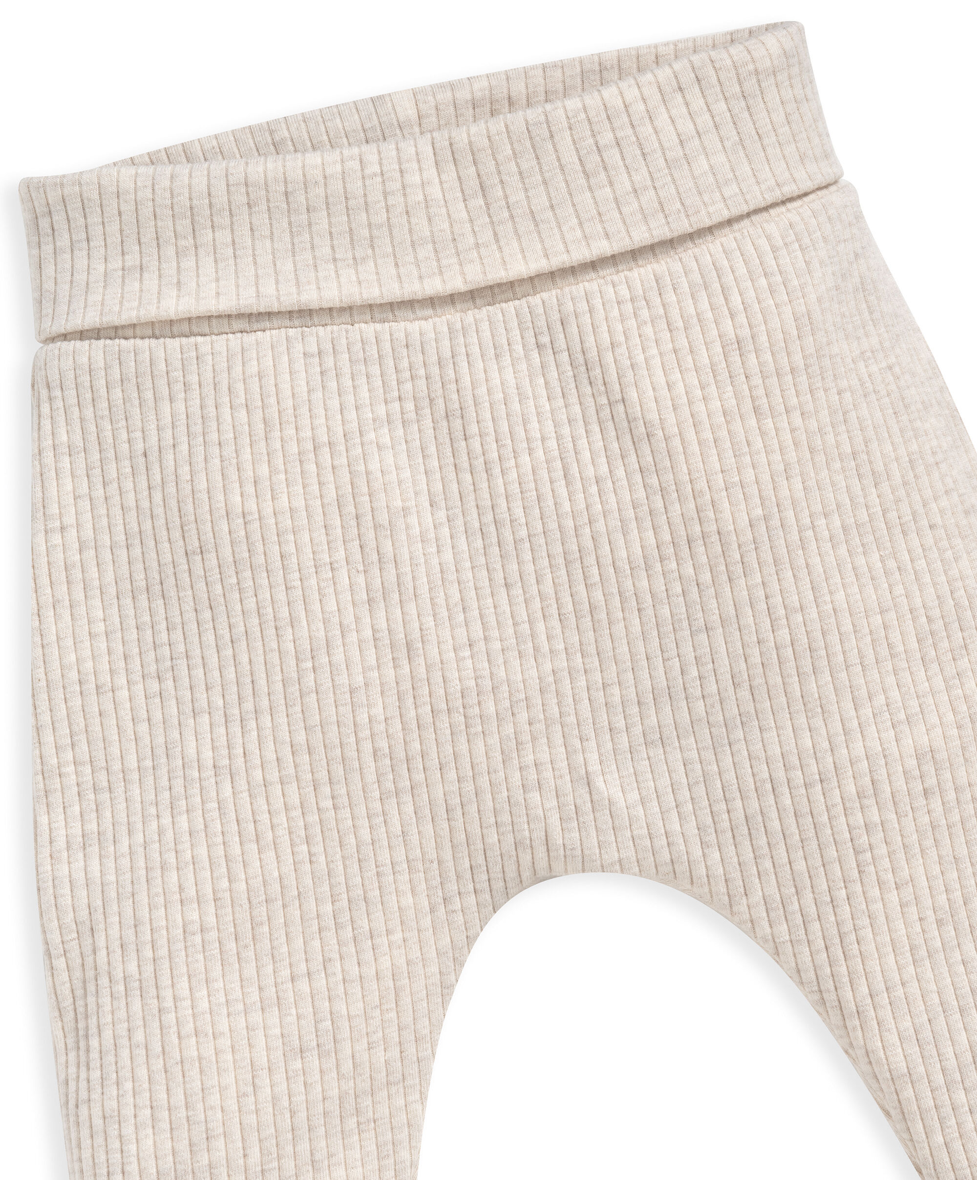 Basics Oatmeal Rib Legging image number 3