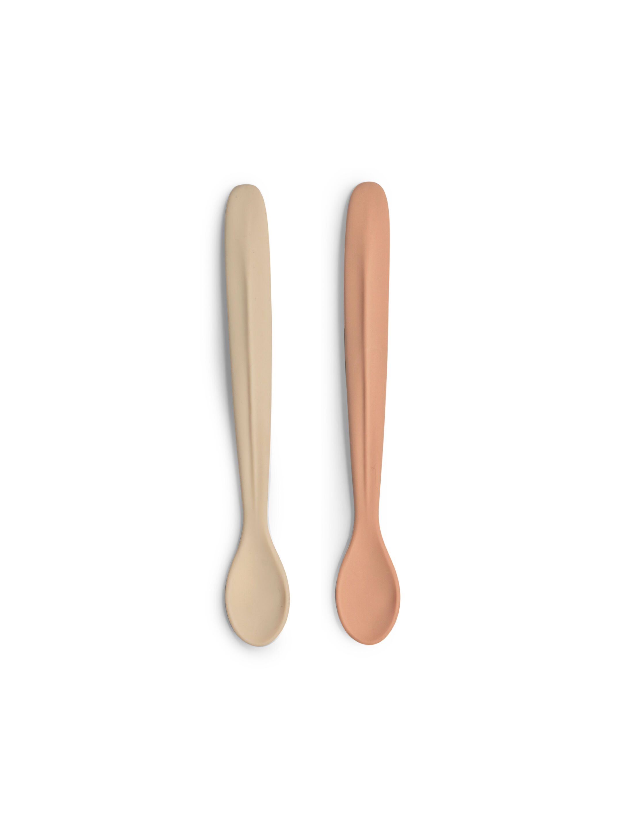 Citron Silicone Feeding Spoons Set of 2 Long - Ballerina