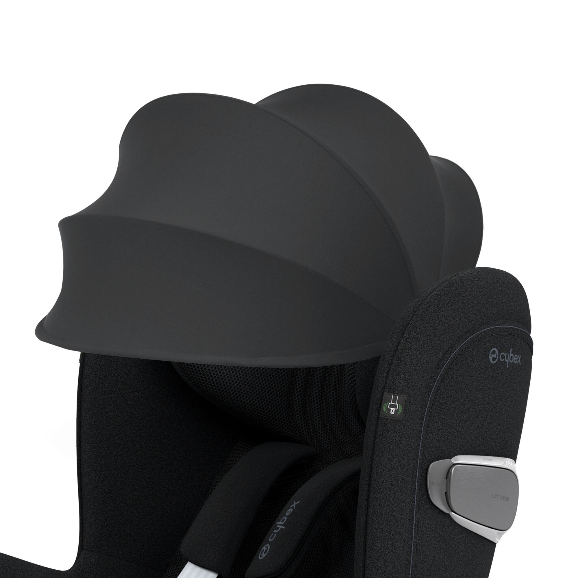 Cybex Sirona T I-Size Plus Car Seat with Sun Canopy - Sepia Black image number 4