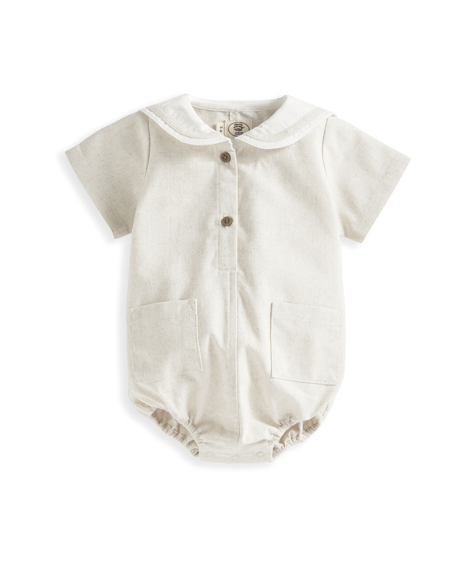 Sailor Shortie Romper - Laura Ashley image number 2