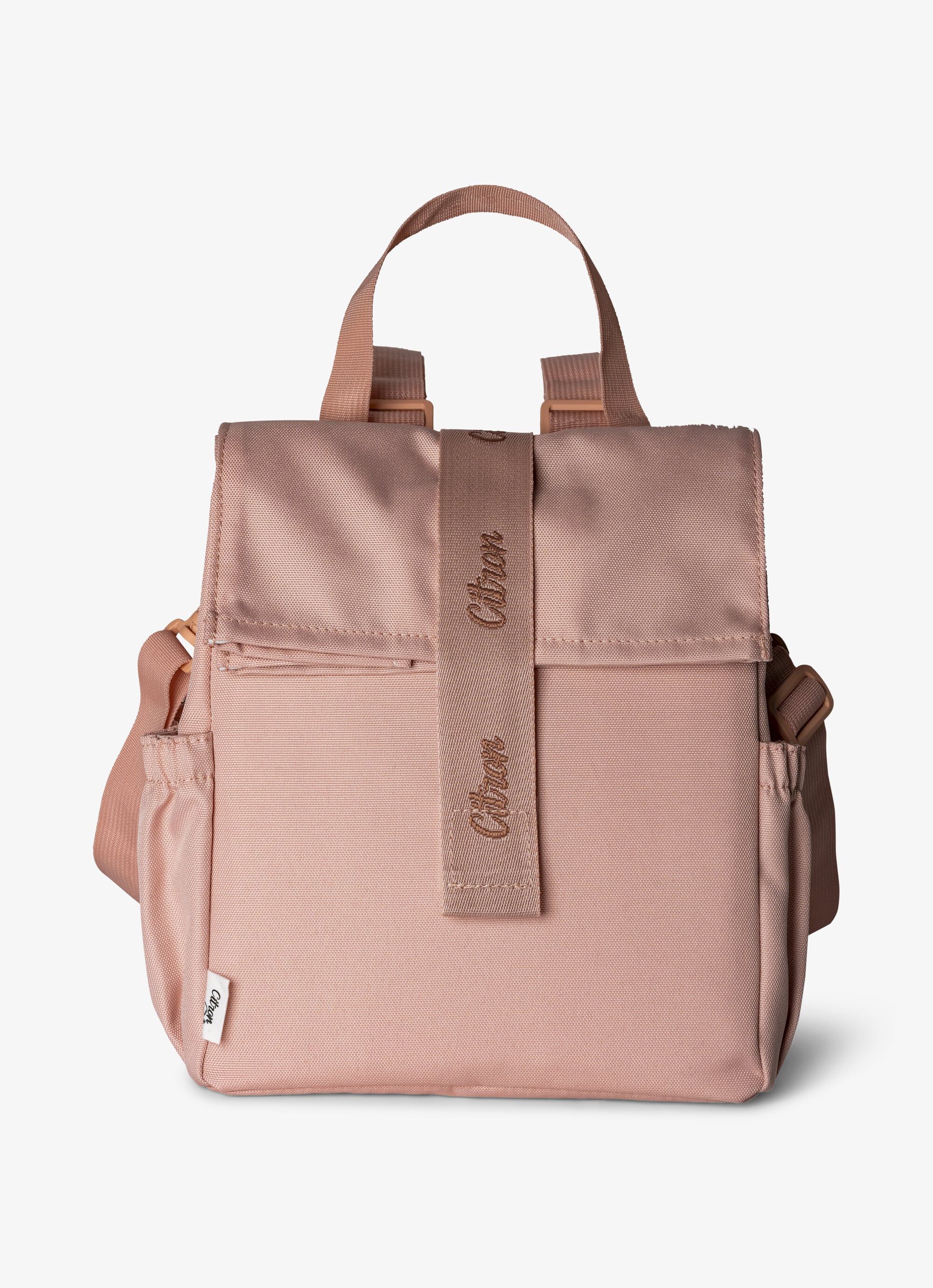Citron Insulated Rollup Lunchbag - Blush Pink image number 1